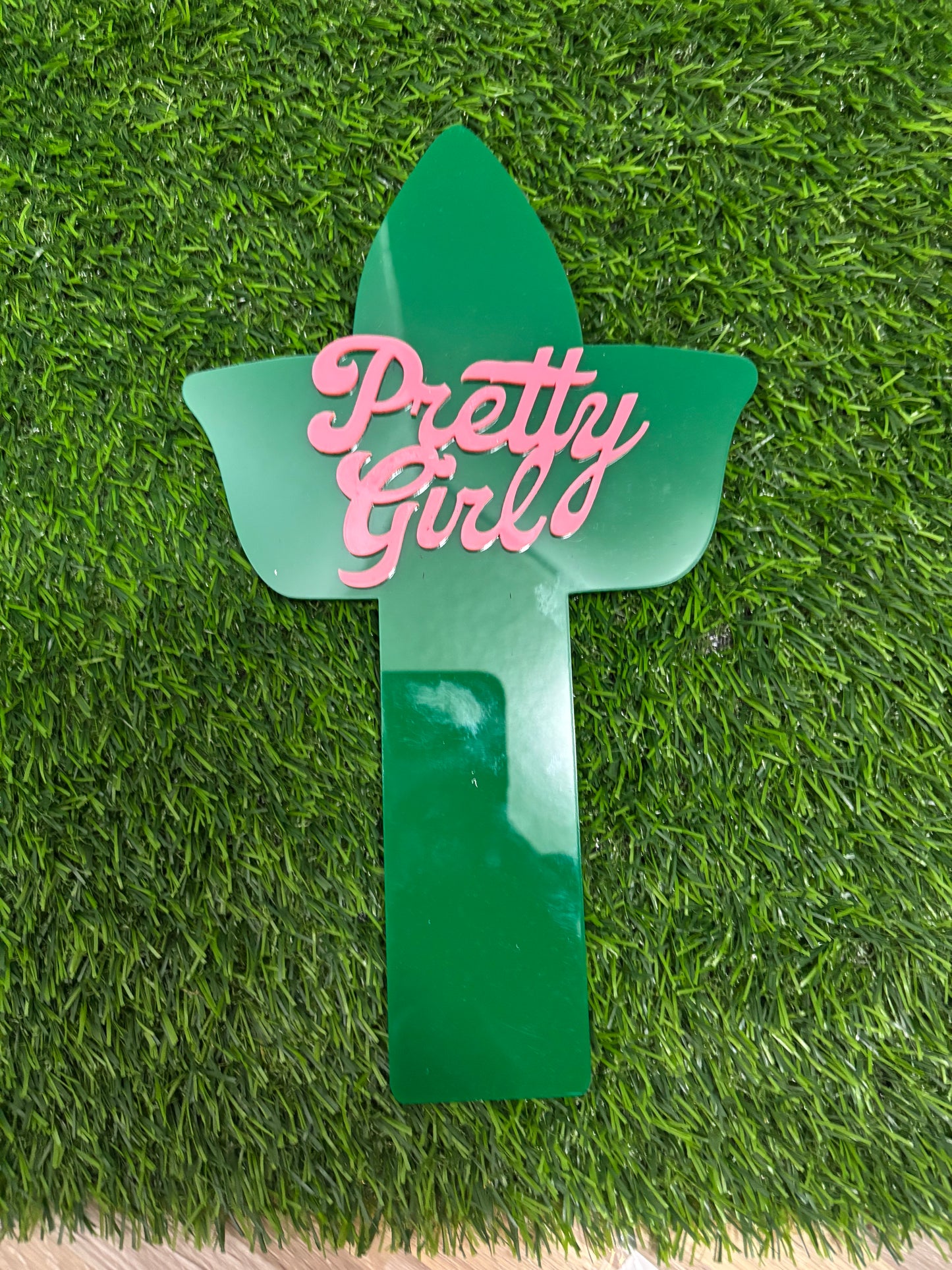 Custom Ivy Hand Mirror