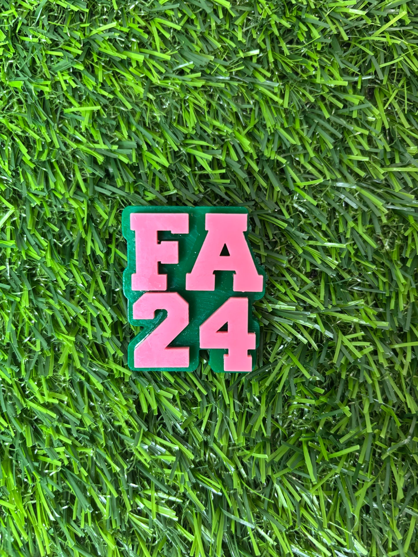Personalized Acrylic Crossing Season Pin