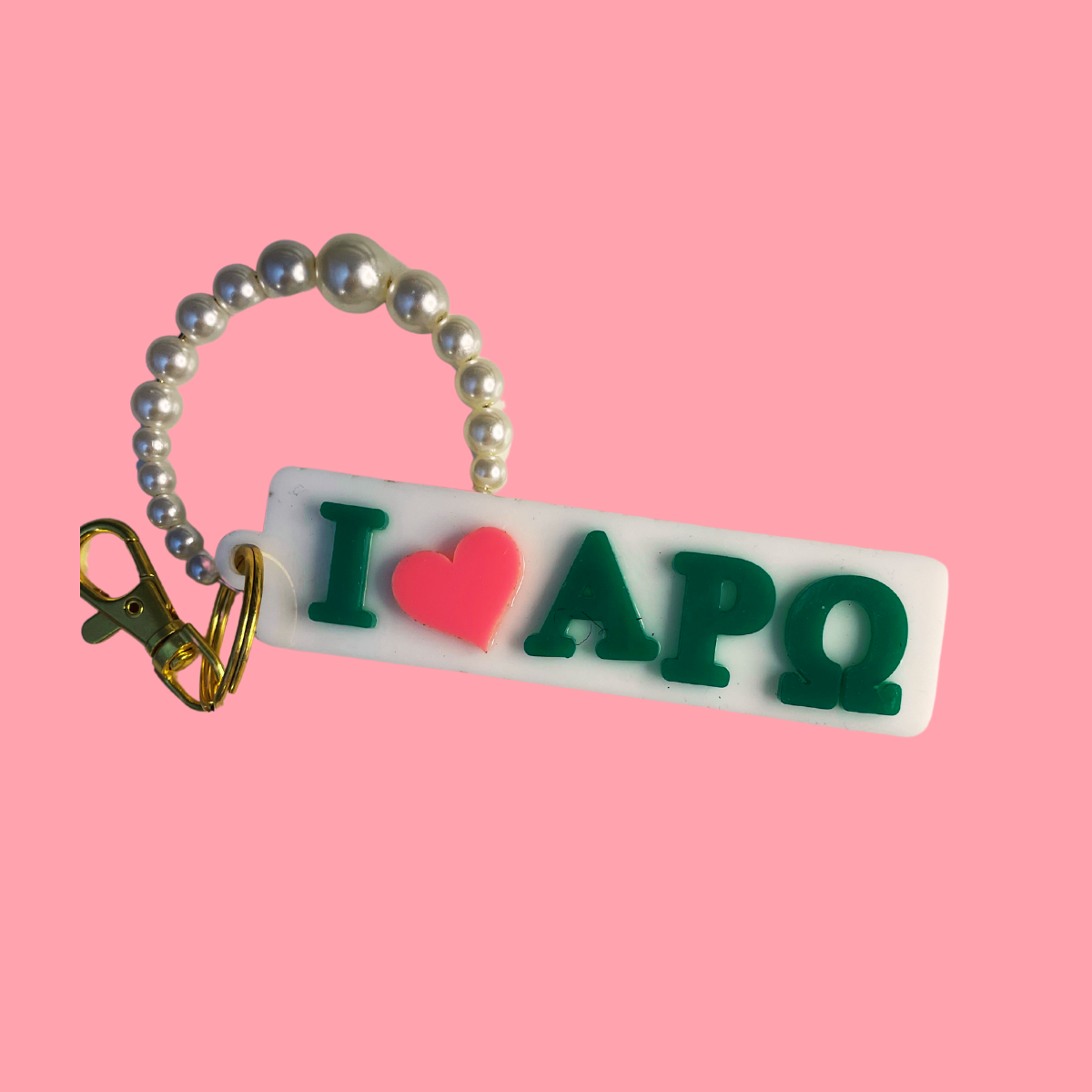 I "heart" chapter Acrylic Keychain