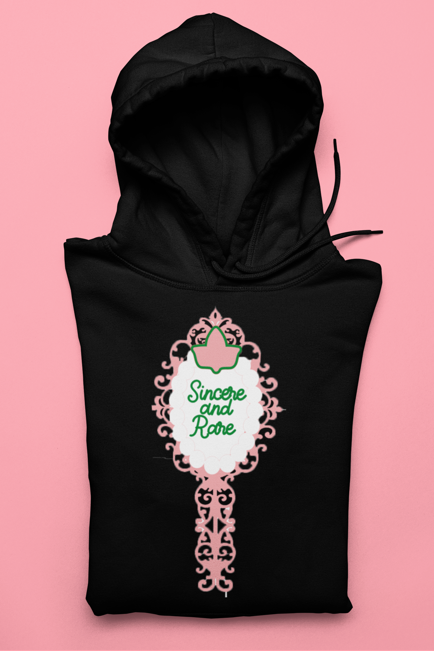Sincere and Rare Black Hoodie