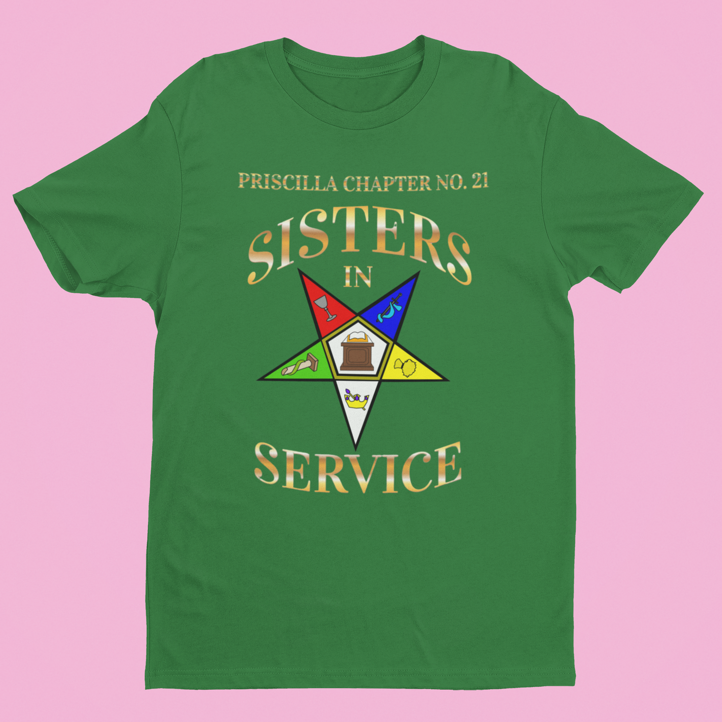 P21 Service. Tee- Sisters