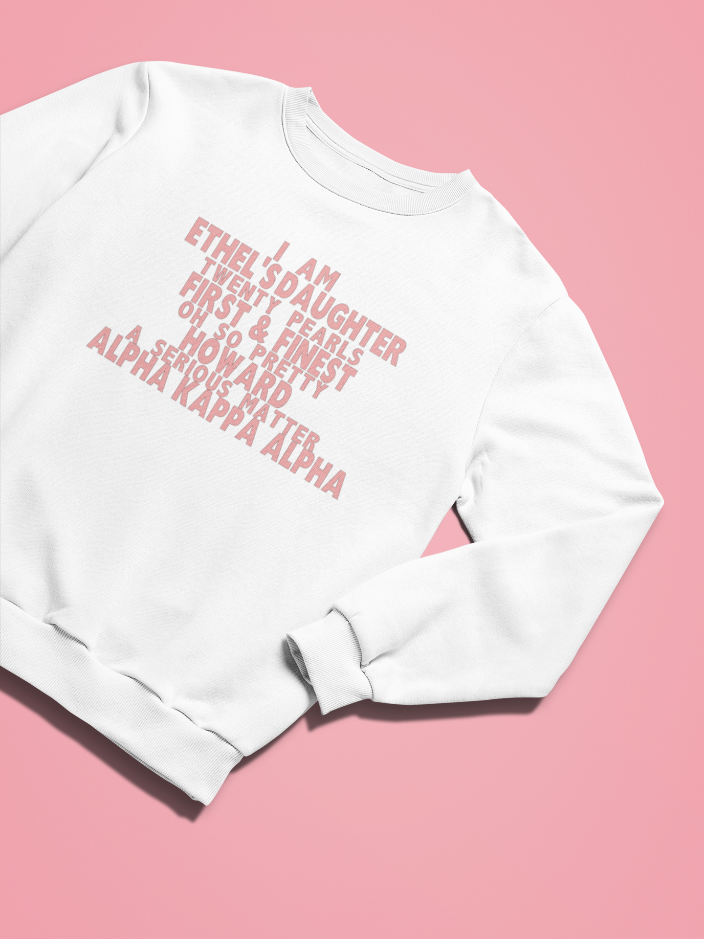 I AM Sweatshirt-White