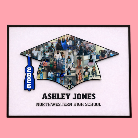 Grad Hat Photo Collage