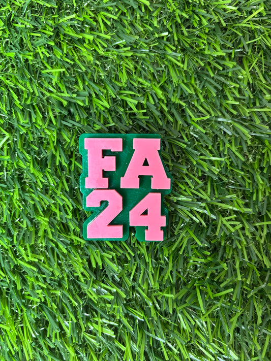Personalized Acrylic Crossing Season Pin