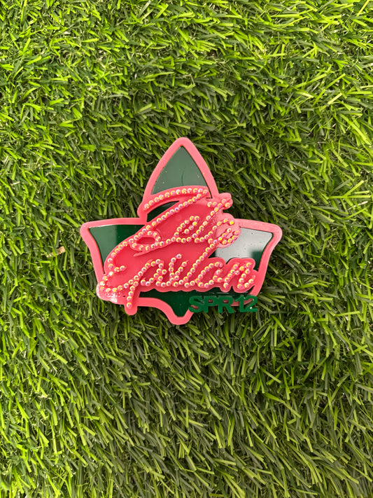 Custom Bling Chapter Pin