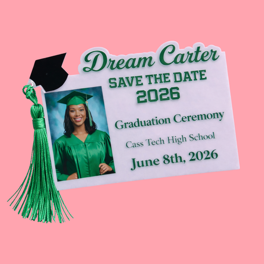 Custom Mini Diploma Grad Favor