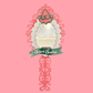 Custom Ornate Sorority Hand Mirror