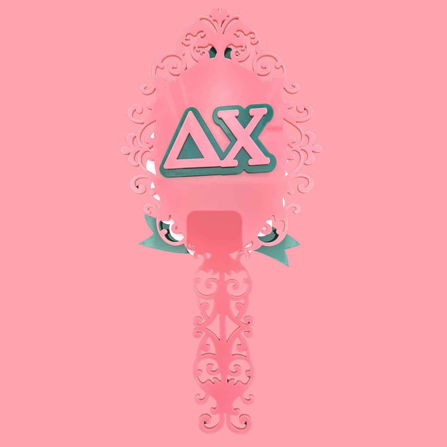 Custom Ornate Sorority Hand Mirror