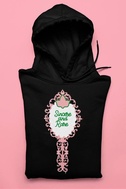 Sincere and Rare Black Hoodie
