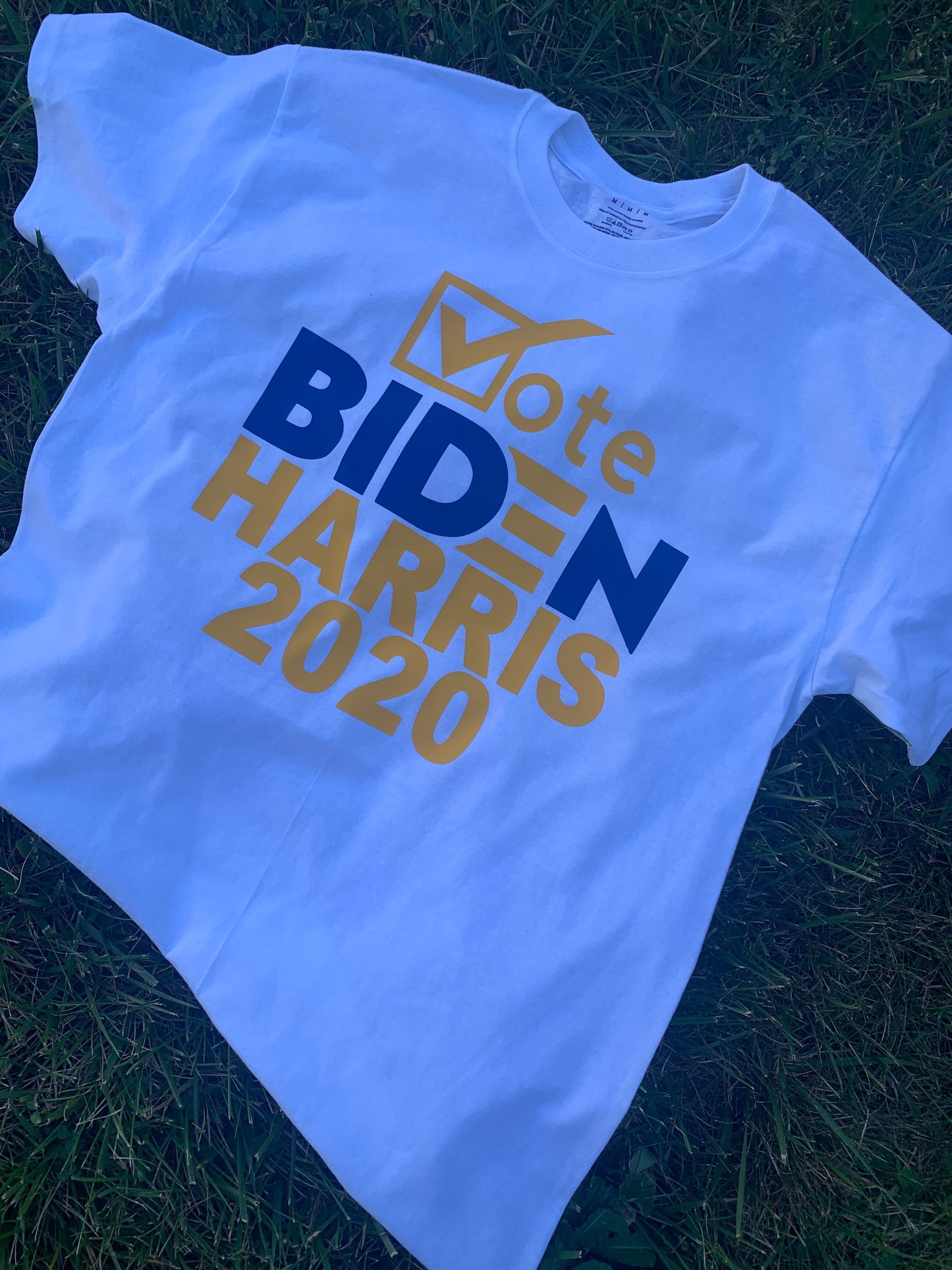 Vote Biden/Harris- Blue/Gold