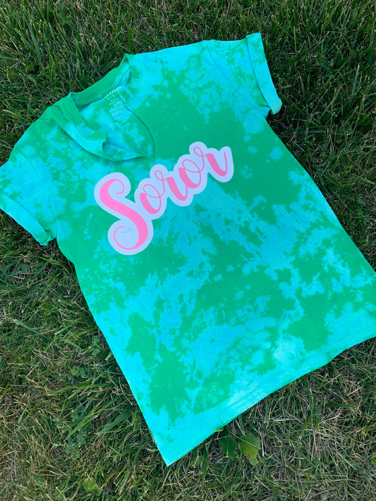 Summer Fun Tie Dye Soror T-Shirt