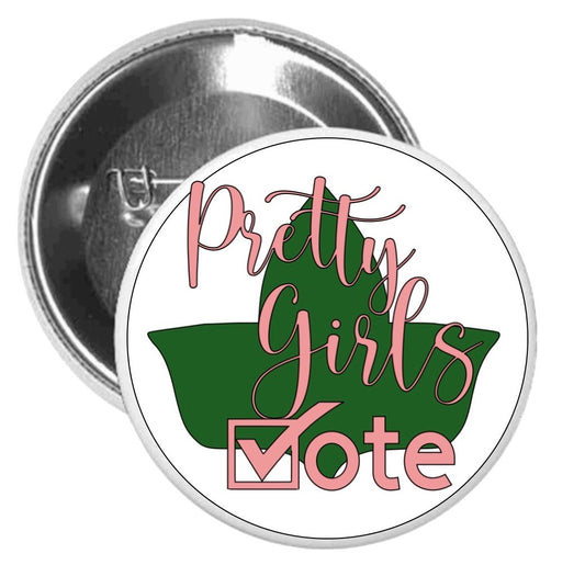 Pretty Girls Vote Button