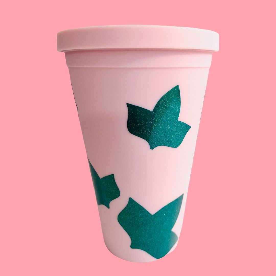 Pretty Pink and Ivy Tumbler