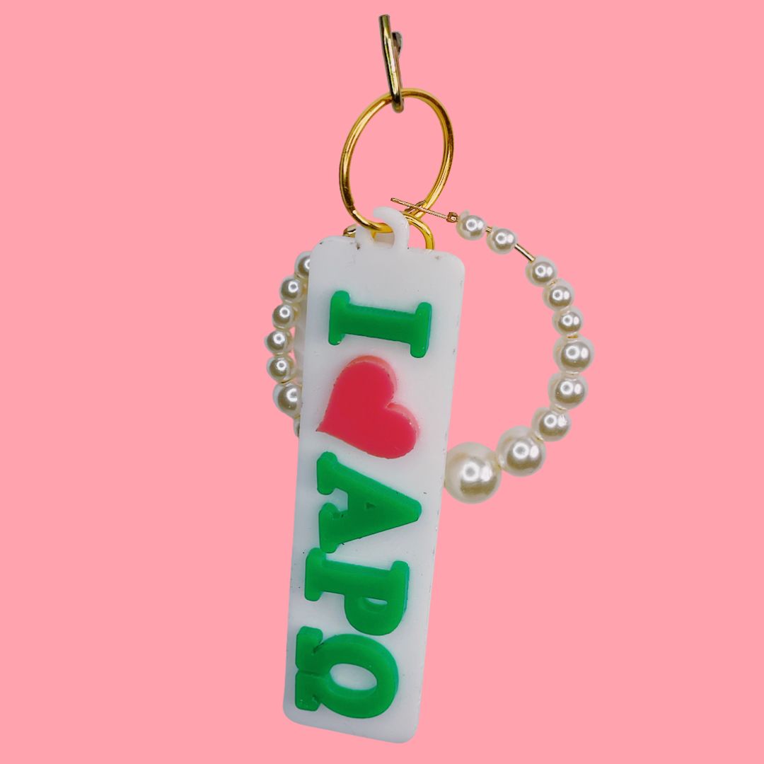 Custom Acrylic Chapter Love Keychain